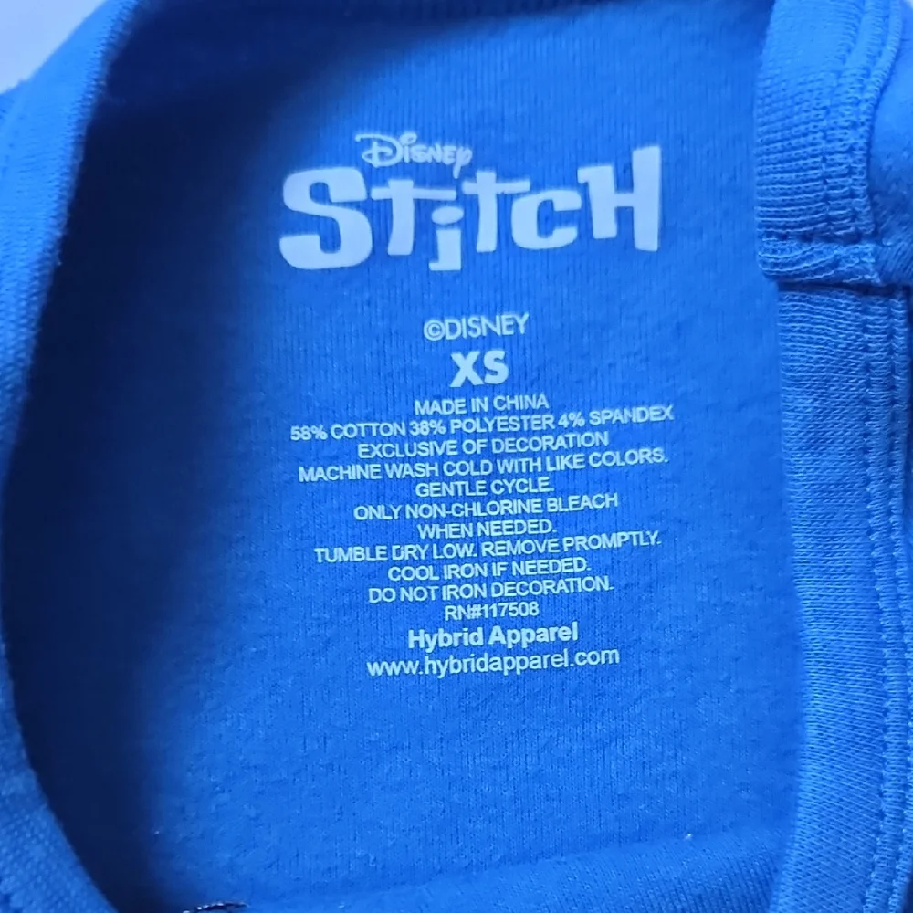 Disney Stitch Womens Cropped Tank Top